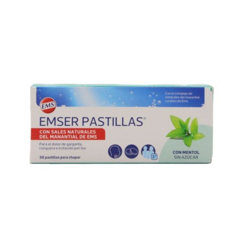 Emser Pastillas para Chupar con Mentol 30u