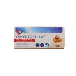 Emser Pastillas para Chupar Sabor Caramelo Salado 30u