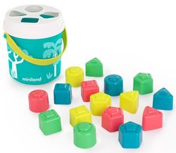 Encajables para bebés de color turquesa