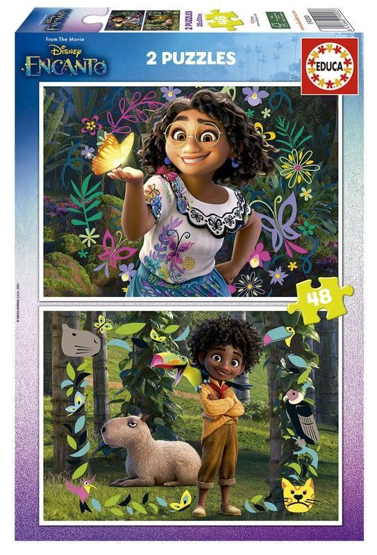 Encanto Disney - Puzzle 2x48 piezas - Educa