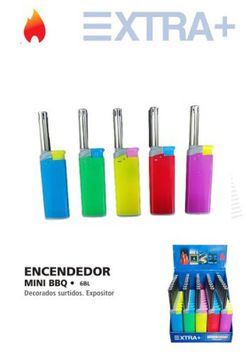 Encendedor Cocina Mini Bbq 6bl R-57952