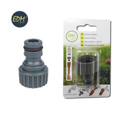 Enchufe rapido r/h 3/4" (blister) edm