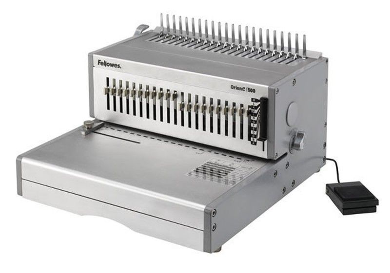 Encuadernadora eléctrica orion e-500 de fellowes