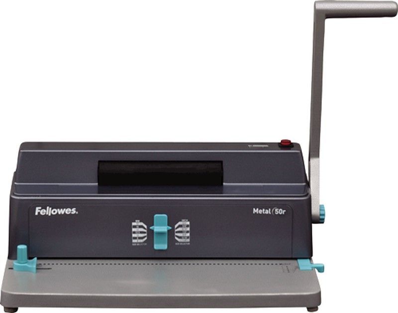 Encuadernadora espiral metálica FELLOWES METAL 50R Ref. 5600501