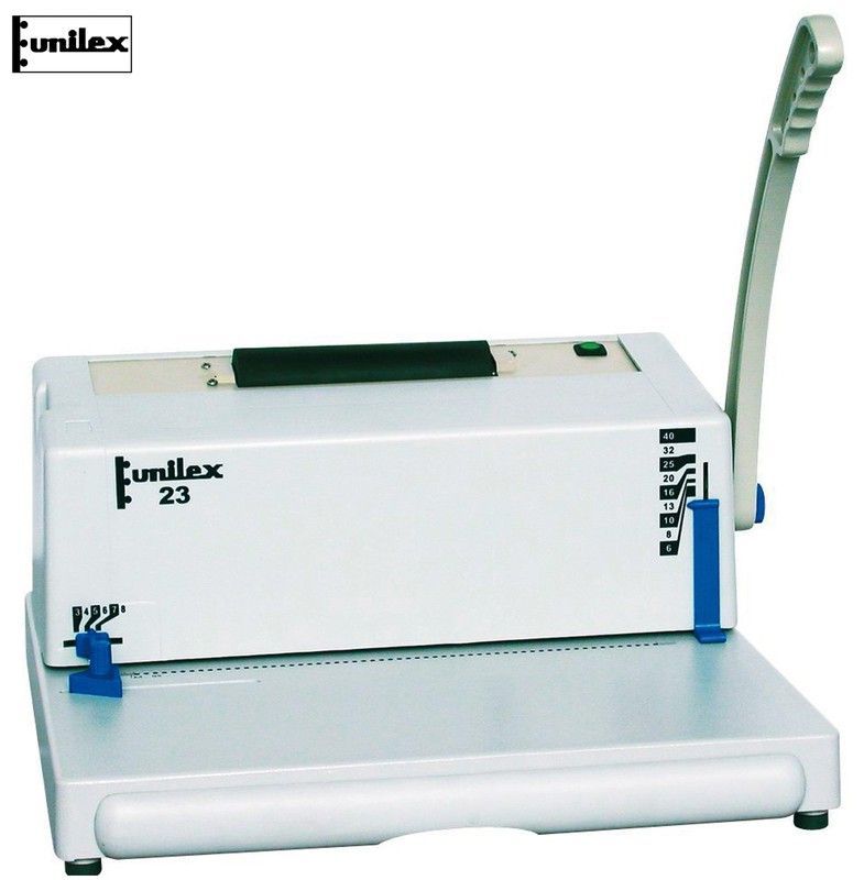 Encuadernadora para espiral metálico 5:1 UNILEX-23