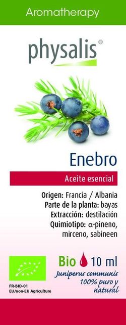 Enebro 10 Ml