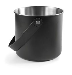 Enfriabotellas Cubo Hielo Moon D 18 Cms Negro Lacor