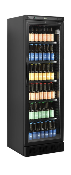 ENFRIADOR DE BOTELLAS NEGRO 358L TEFCOLD