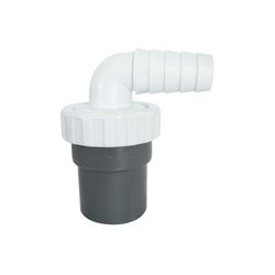 Enlace mixto - tubos lisos - 1 toma - plastico pvc