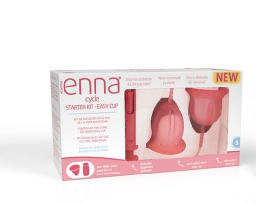 Enna cycle copa menstrual  Starter kit easy cup