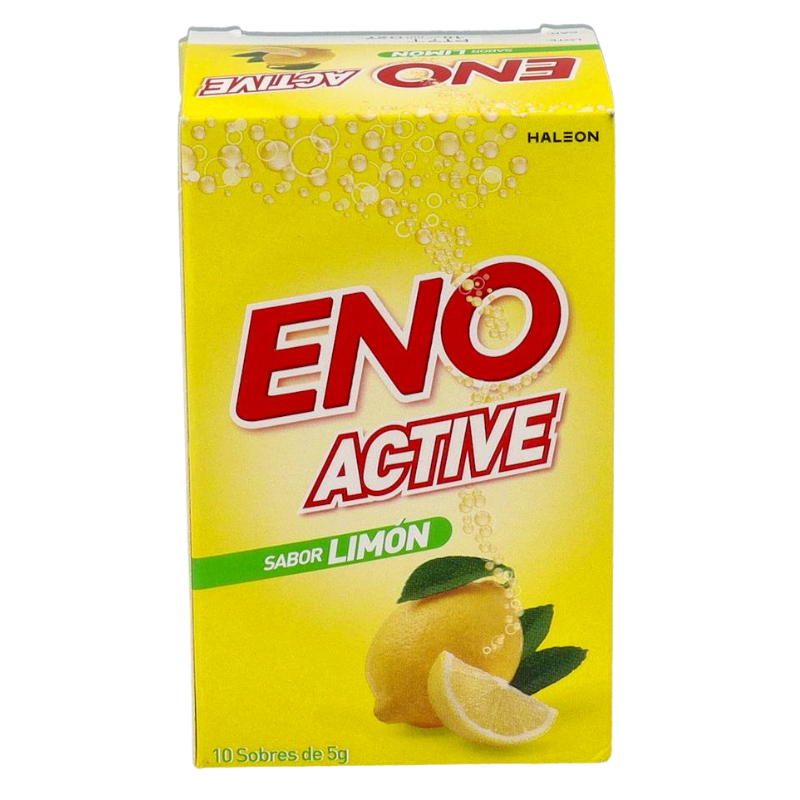 ENO Active 10 Sobres 5g Sabor Limón – Alivio rápido de la Acidez Estomacal