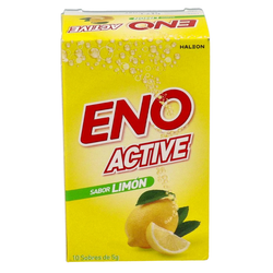ENO Active 10 Sobres 5g Sabor Limón – Alivio rápido de la Acidez Estomacal