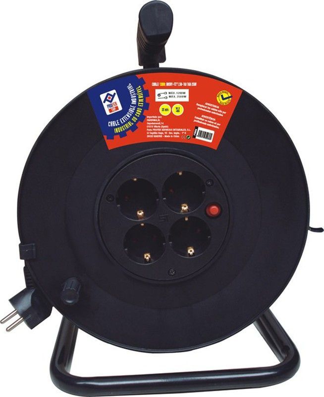 Enrollacables c/termostato  3x1.5  25mts Profer Top