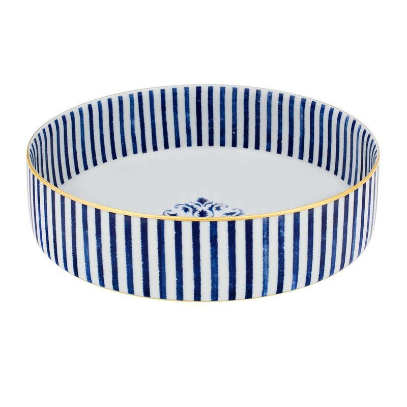 Ensaladera grande porcelana Transatlântica, Ø28,6x8,5 cm