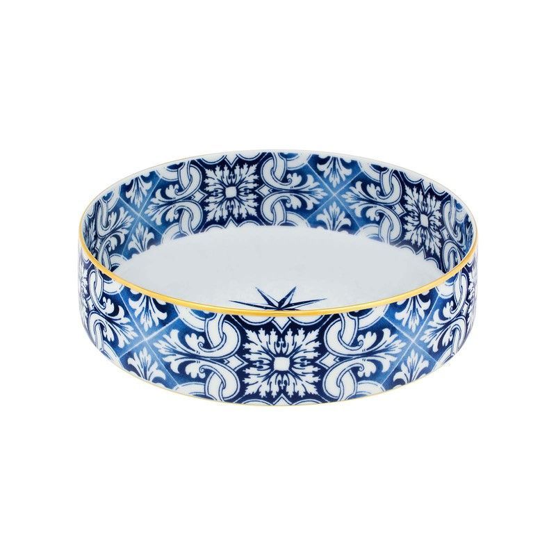 Ensaladera pequeña Cardinal porcelana Transatlântica, Ø21,5x7 cm