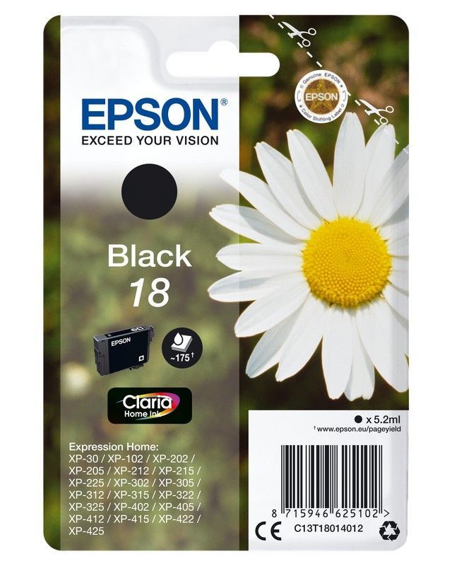 EPSON C13T18014012 Negro
