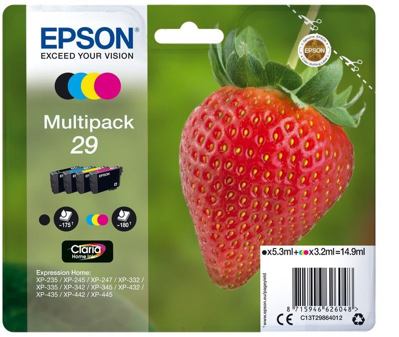 EPSON C13T29864012 4 colores