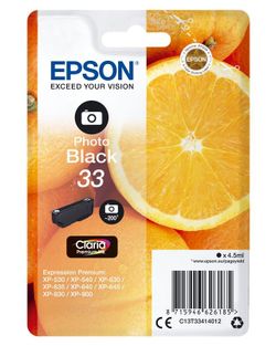EPSON C13T33414012 Negro