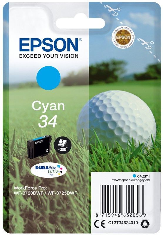 EPSON C13T34624010 Cyan
