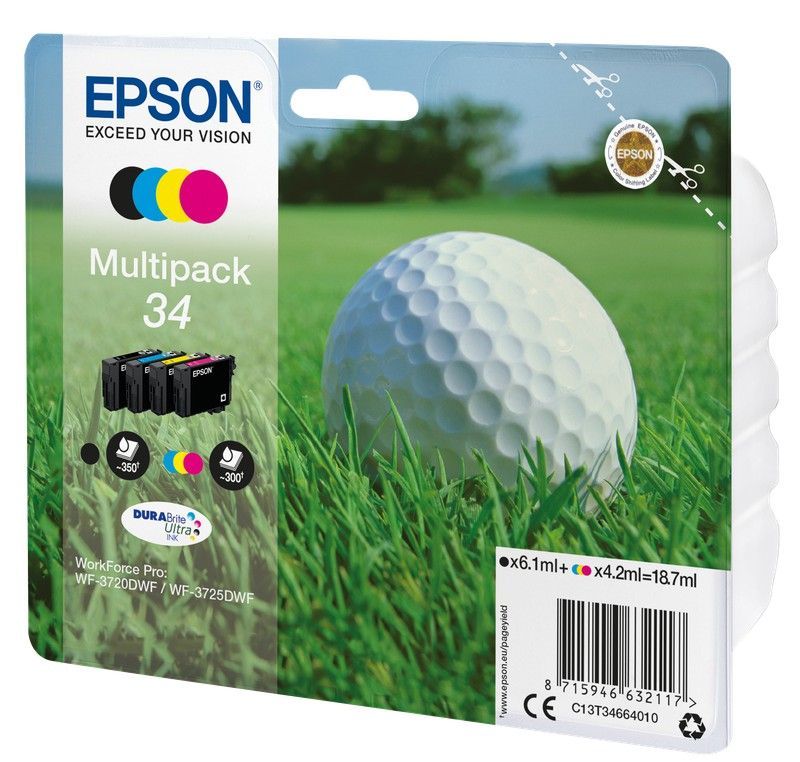 EPSON C13T34664010 4 colores