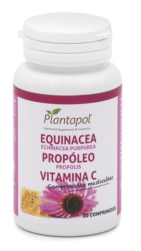 Equinacea, Propoleo Y Vitamina C Masticable 60 Com