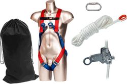 Equipo de descenso vertical 15m