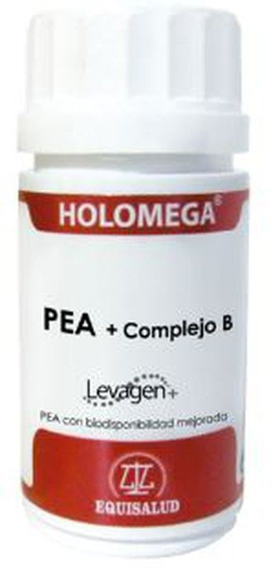 Equisalud Holomega PEA + Complejo B 50 cápsulas