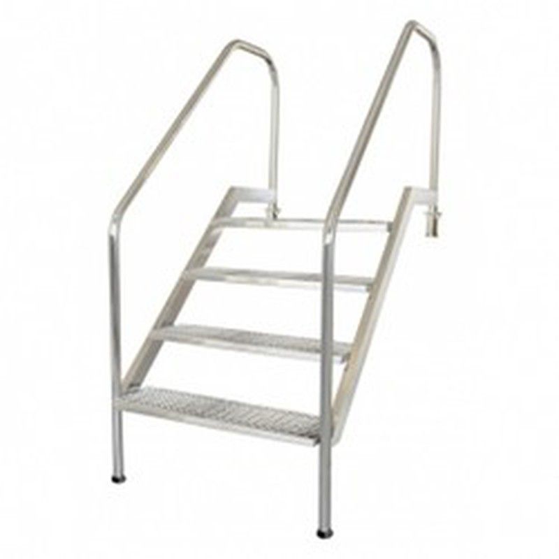 Escalera De Acceso Fácil Ancho 500 Mm 5 Peldaños