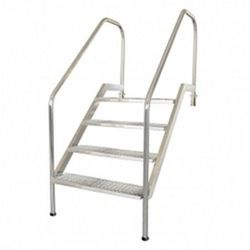 Escalera De Acceso Fácil Ancho 500 Mm 5 Peldaños