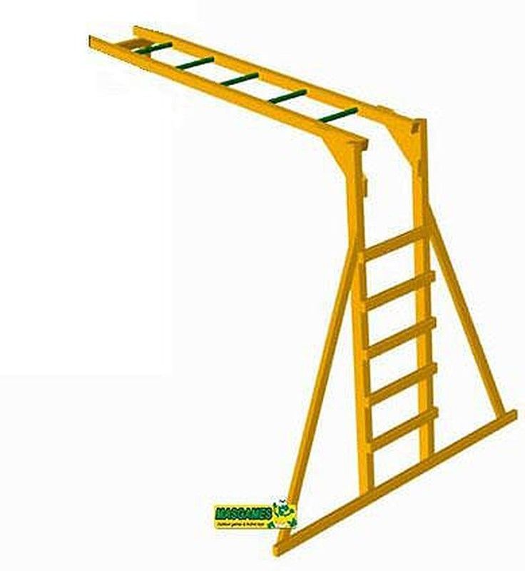 Escalera mono complemento para el parque infantil Teide