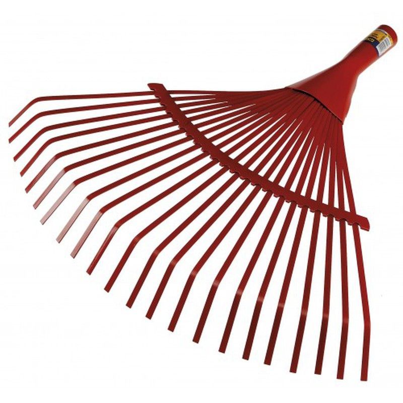 Escoba Metálica O Rastrillo Para Jardinería Con 22 Púas De 425X400 Milimetros ALYCO, Referencia 198518