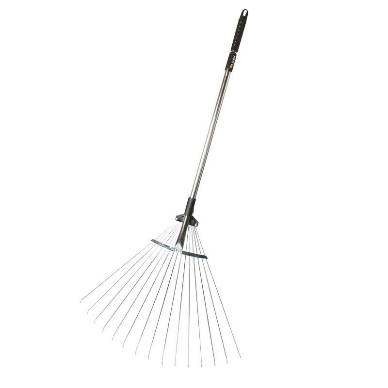 Escoba Metalica Telesc.15 Puas C/Mgo.Lis