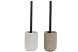 Escobillero Baño Resina Metal 10X10X36 Juegos BAño