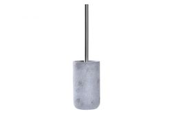 Escobillero efecto cemento inox gris