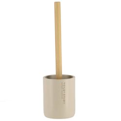 Escobillero Poliresina/Bambu Beige