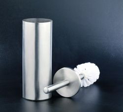 Escobillero redondo inox satinado