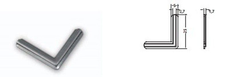 Escuadra Alineación Tovic Inox