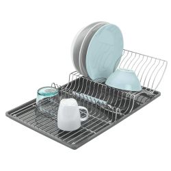 Escurreplatos Con Ala Abatible 'Wing-Tex' 50X31X11Cm Metaltex