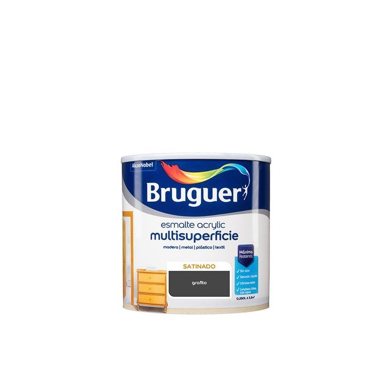 Esm. Acrylic Mult. Brug Mate Grafito 250