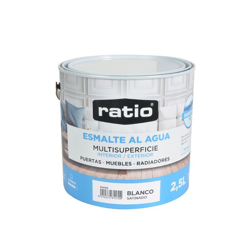 Esmalte Acril. Stdo Mult. Bl. Ratio 2,5L