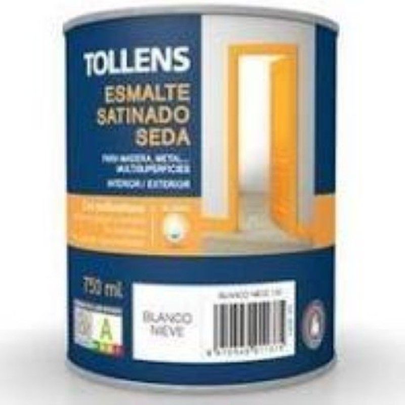 Esmalte Satinado Seda Blanco Nieve 750ml