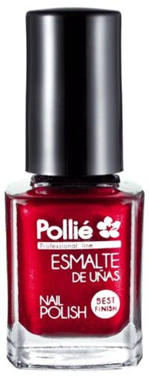Esmalte Uñas Rojo Metalizado R-4295