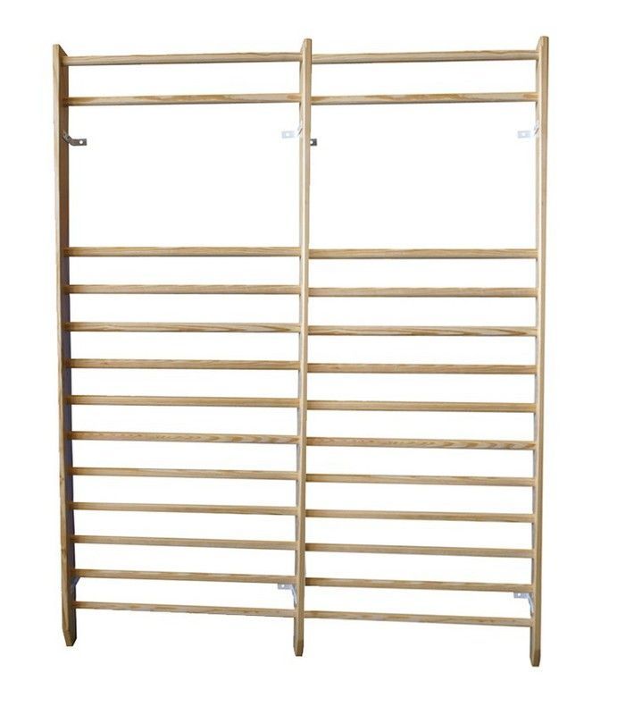 Espaldera doble de dos elementos