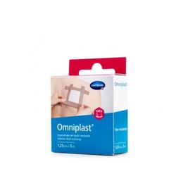 Esparadrapo Hipoalergico Omniplast Tejido Resistente 5m x 1,25cm