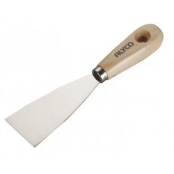 Espátula Flexible Acero Al Carbono Con Mango De Madera ALYCO, Referencia 196325 A 196395