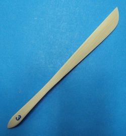 Espátula madera moldear nº 3