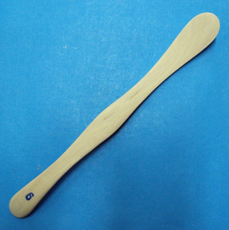 Espátula madera moldear nº 6