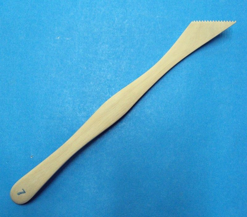 Espátula madera moldear nº 7