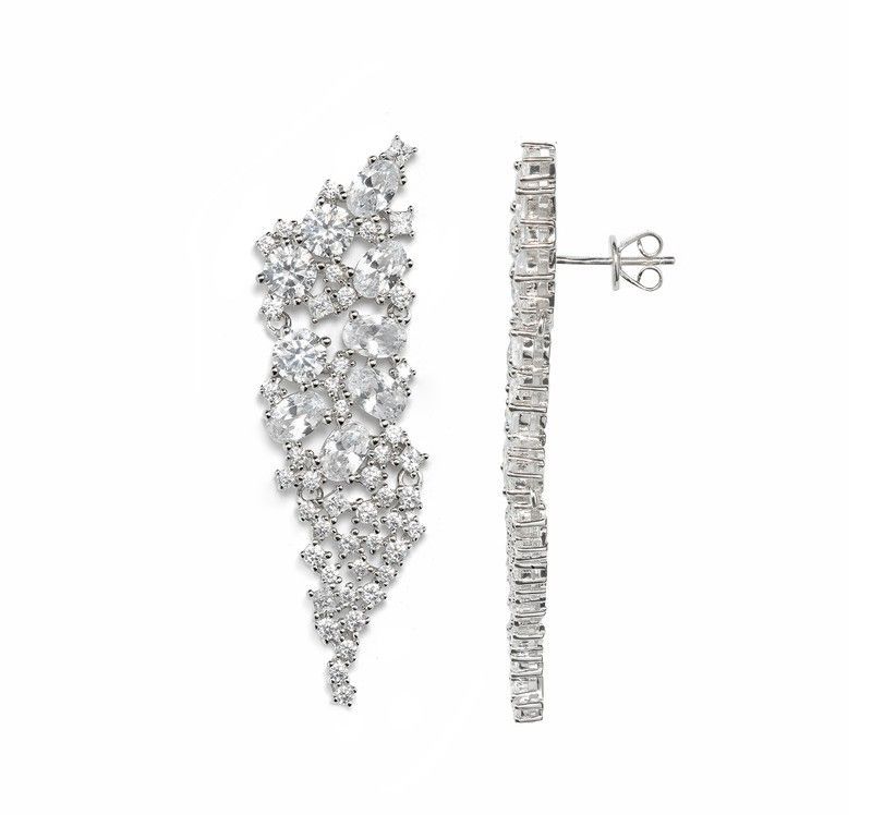 Espectaculares Pendientes largos Salvatore Bride