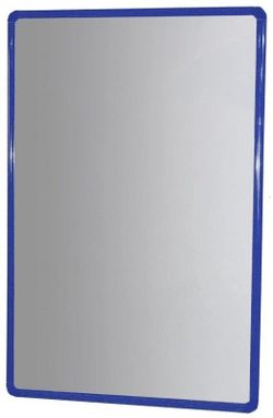 Espejo de seguridad: Aluminio azul 110 x 65 cm